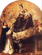 Bartolome Esteban Murillo Virgin Mary and the Santo Domingo Spain oil painting artist